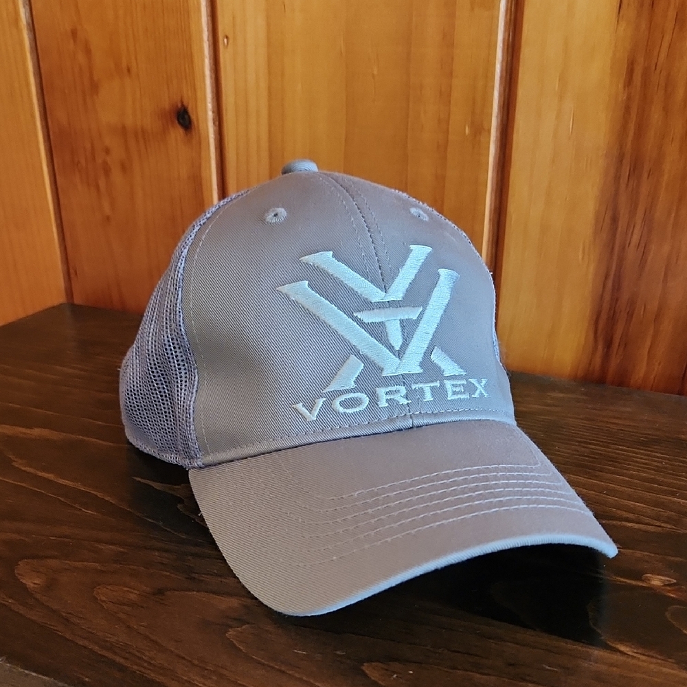 Gray Mesh Back Cap